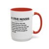 My Five Moods Mug