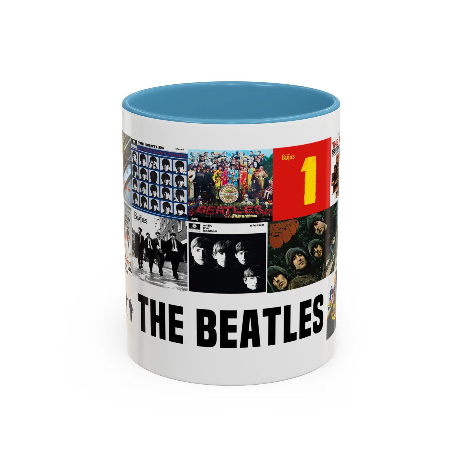 The Beatles Album Covers Coffee Mug