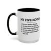 My Five Moods Mug