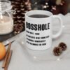 Bosshole Coffee Mug | Funny Boss Definition Office Humor Mug