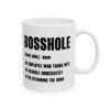 Bosshole Coffee Mug | Funny Boss Definition Office Humor Mug