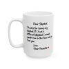 Dear Stepdad Funny Coffee Mug