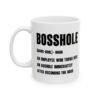 Bosshole Coffee Mug | Funny Boss Definition Office Humor Mug