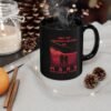 Hike the Crimson Canyons of Mars National Park Black Mug