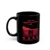 Hike the Crimson Canyons of Mars National Park Black Mug
