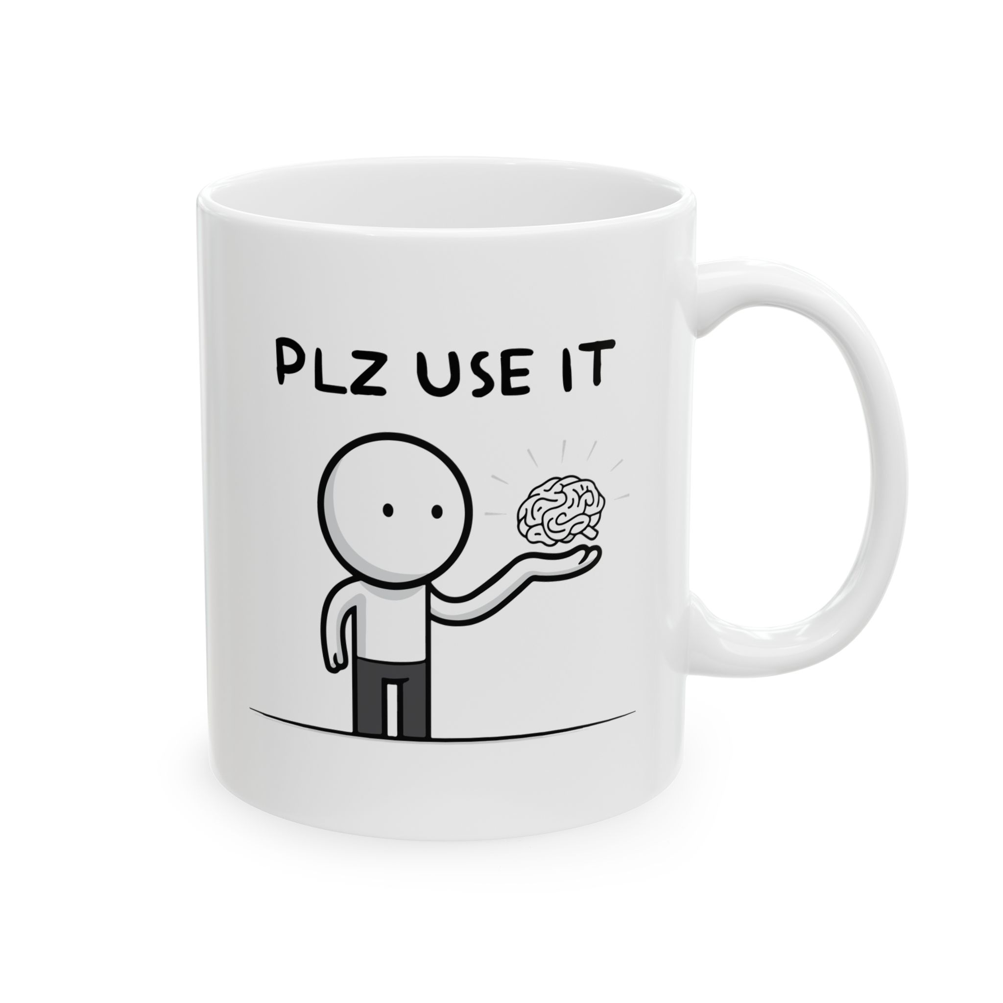 Please Use Your Brain Mug - Image 2