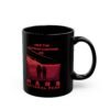 Hike the Crimson Canyons of Mars National Park Black Mug