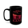 Hike the Crimson Canyons of Mars National Park Black Mug