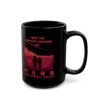 Hike the Crimson Canyons of Mars National Park Black Mug