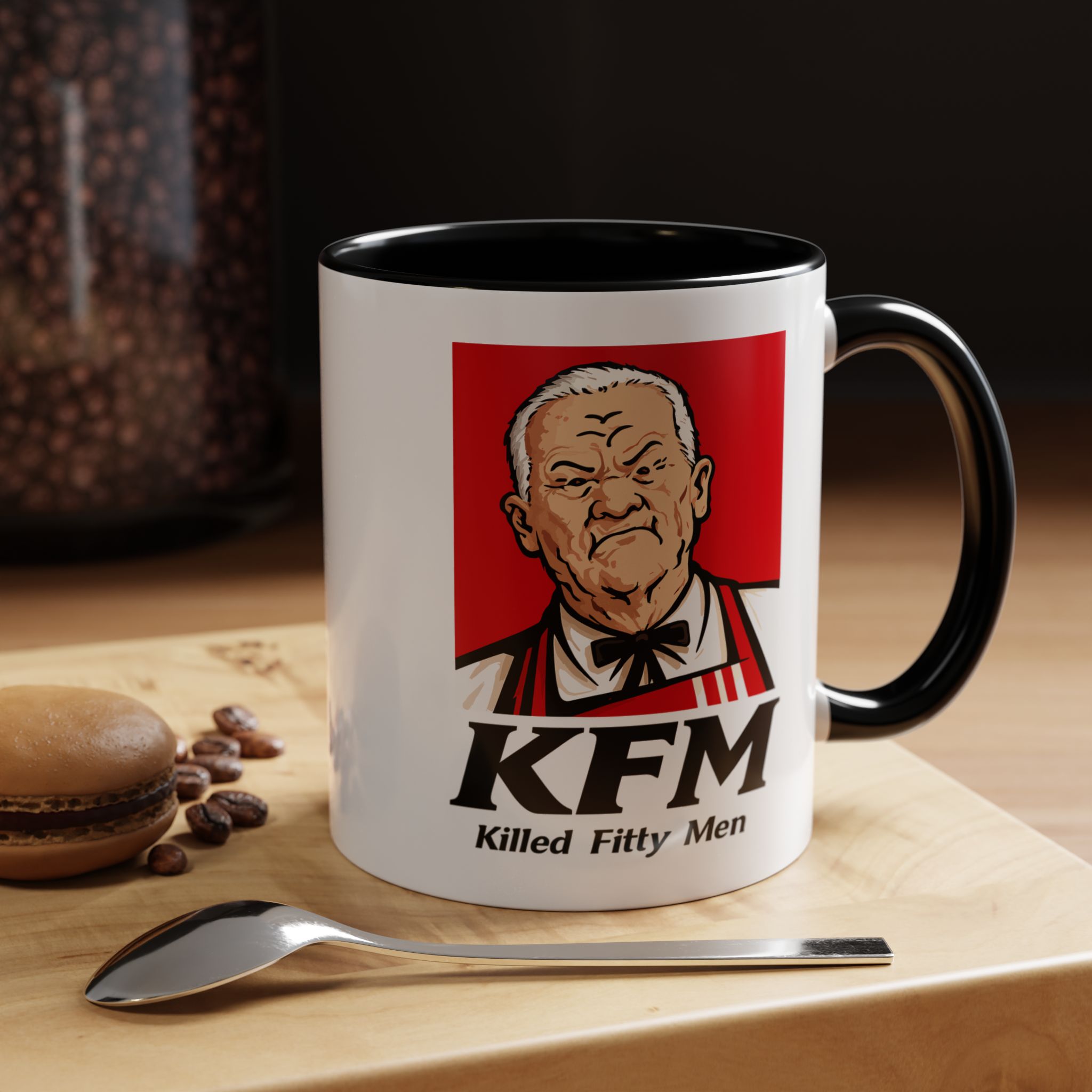 Hill KFM Killed Fitty Men Mug