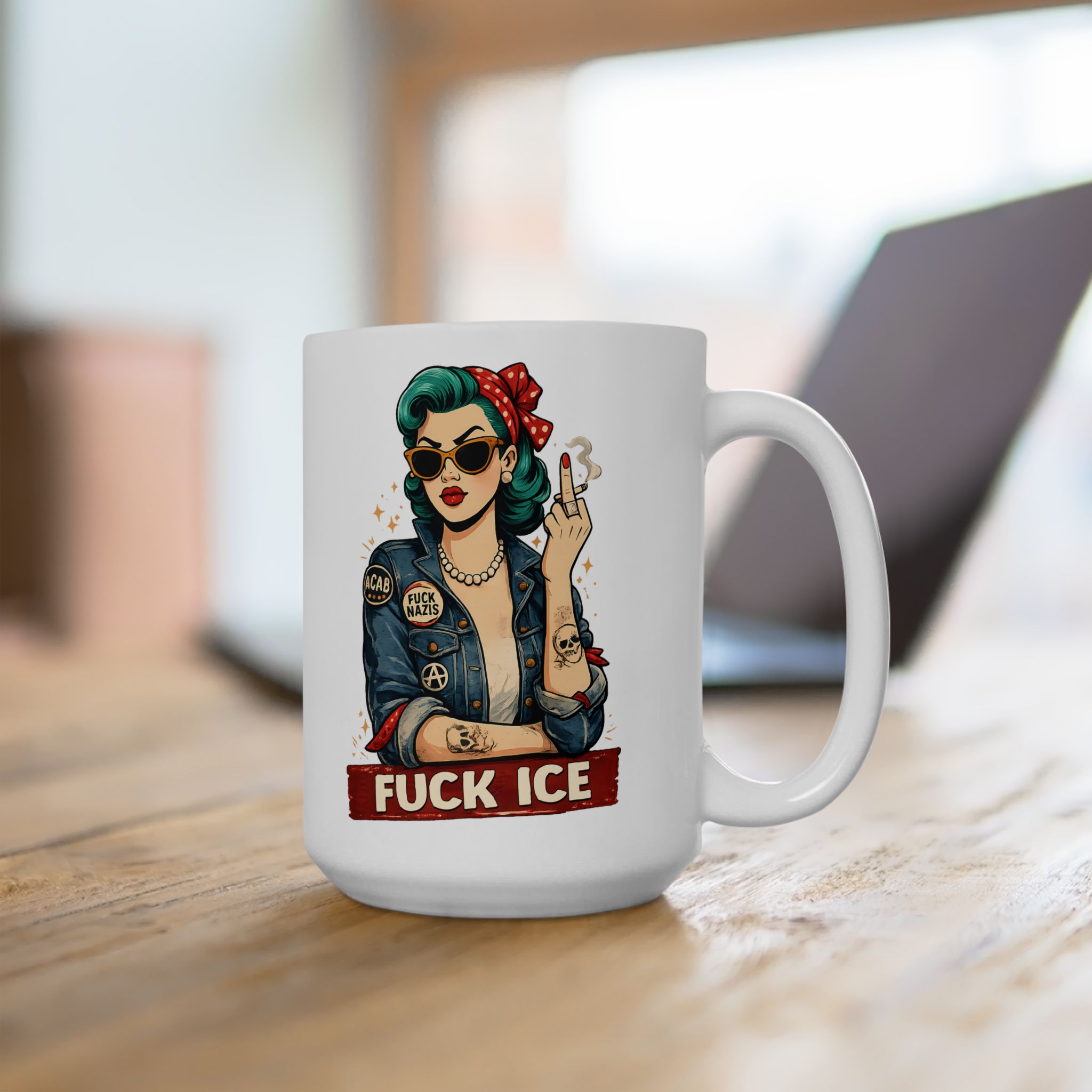Fuck ICE Coffee Mug