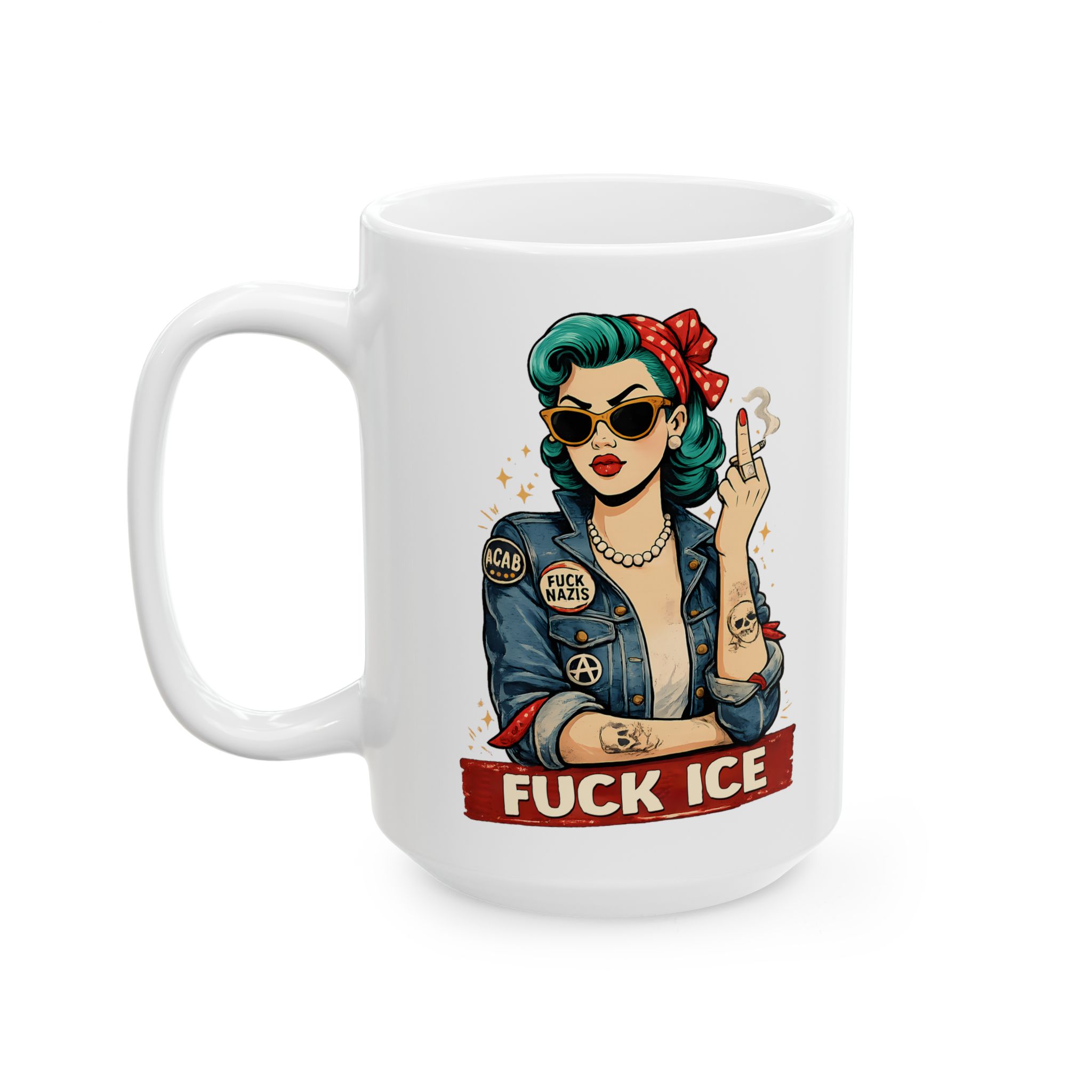 Fuck ICE Coffee Mug