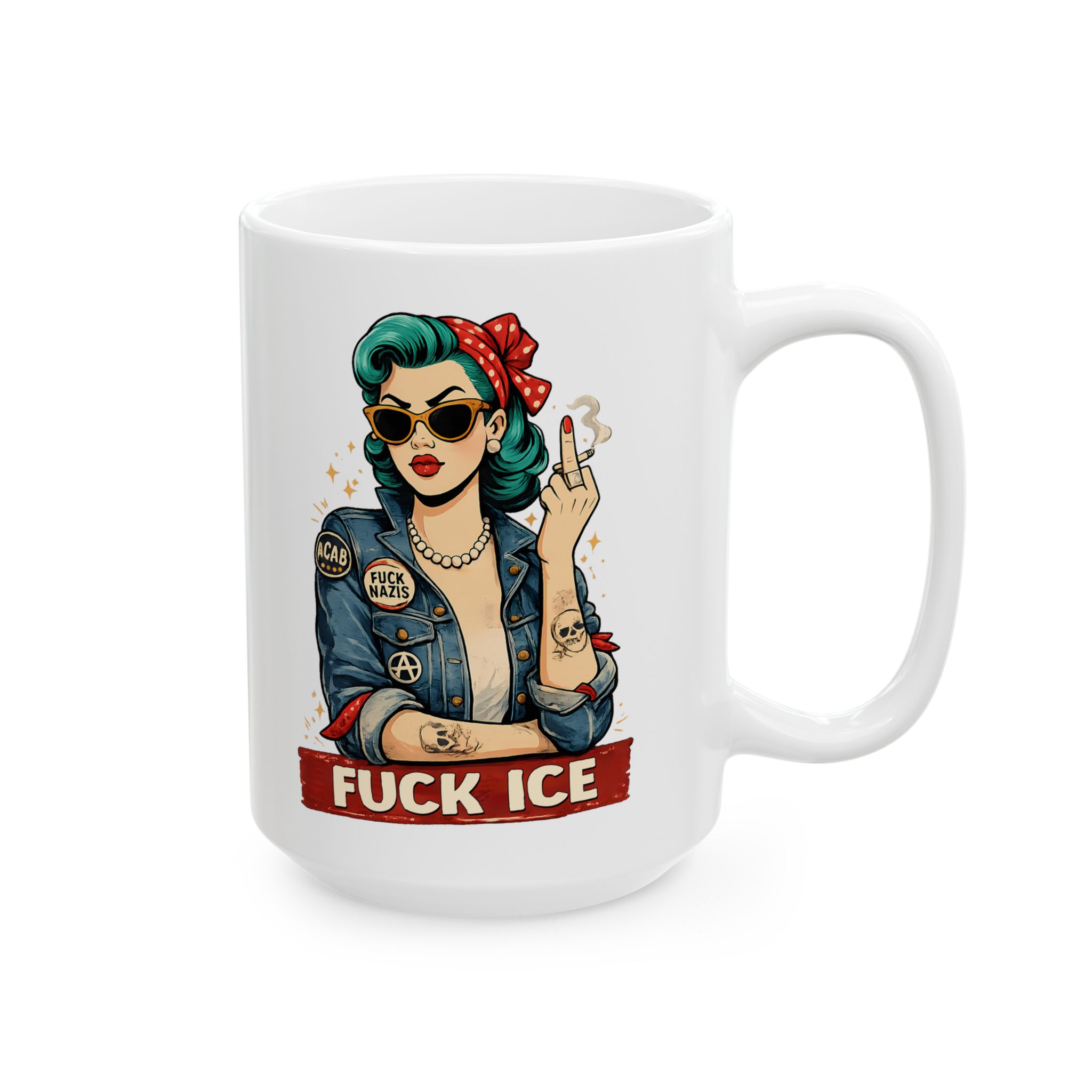 Fuck ICE Coffee Mug