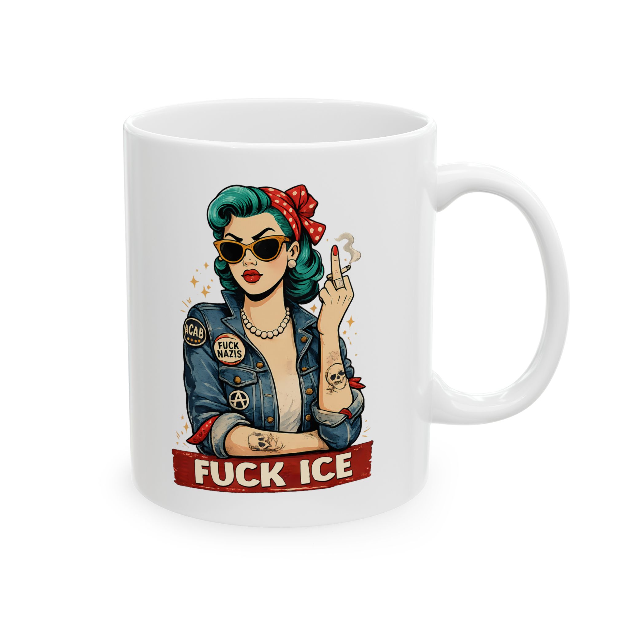 Fuck ICE Coffee Mug